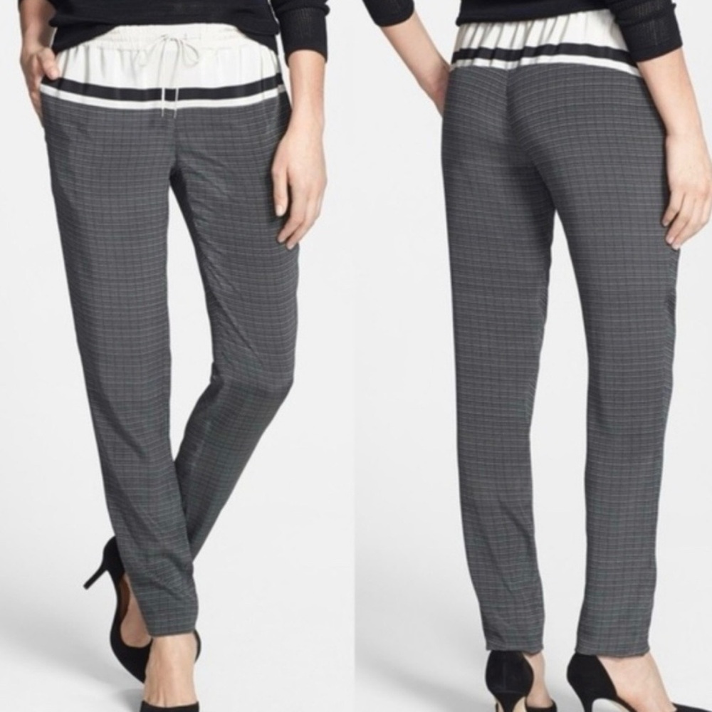 Vince Silk Stripe Track Pants size XXS.